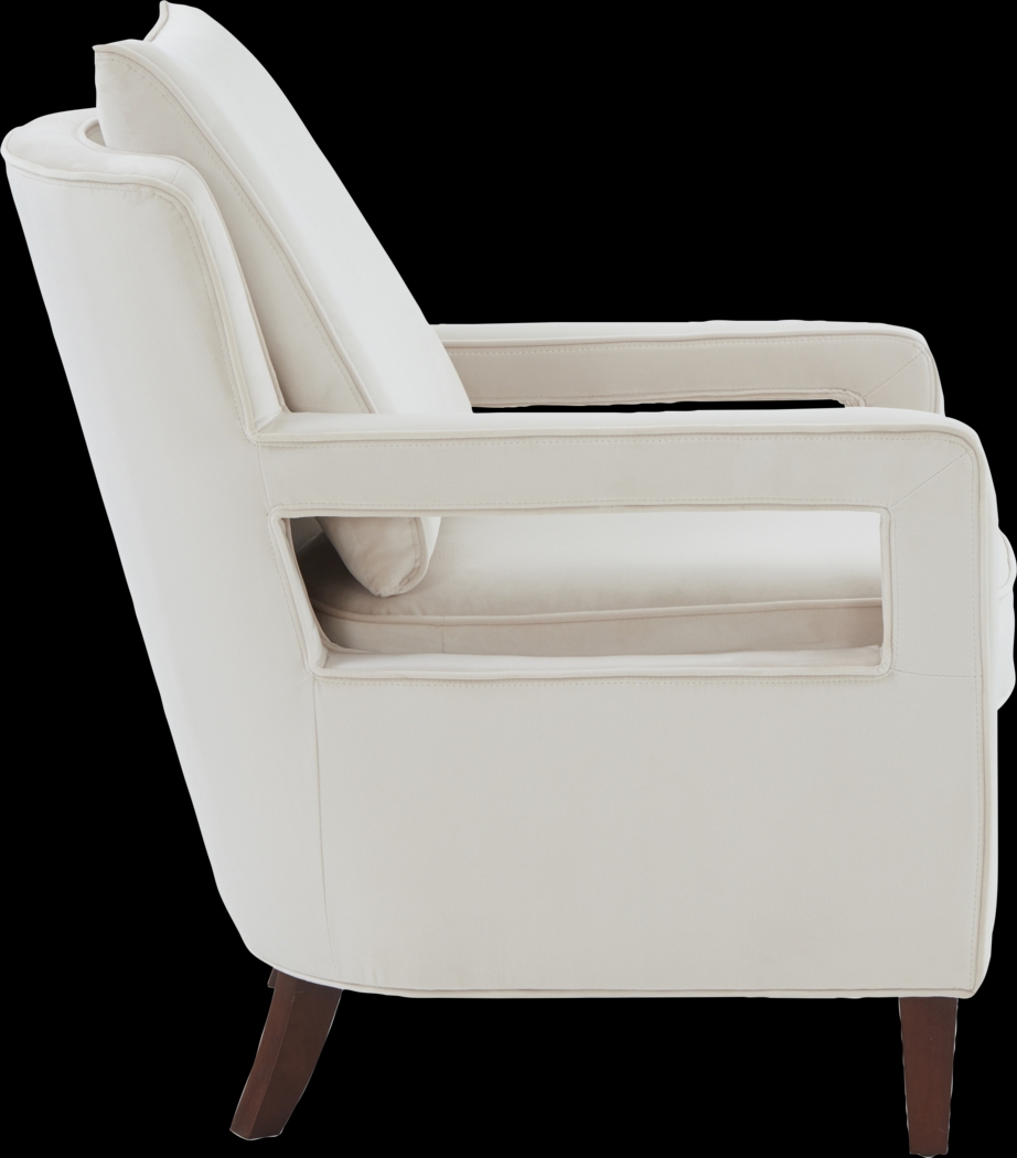 Hinkel Beige Accent Chair - Thumbnail - Image 7