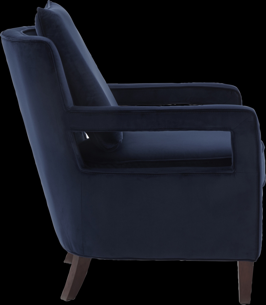 Hinkel Blue Accent Chair - Thumbnail - Image 11