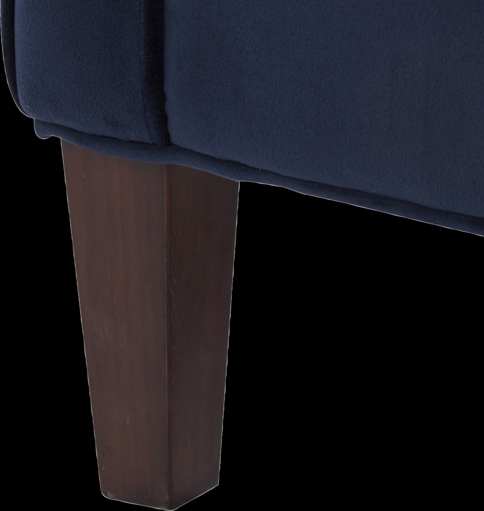 Hinkel Blue Accent Chair - Thumbnail - Image 5