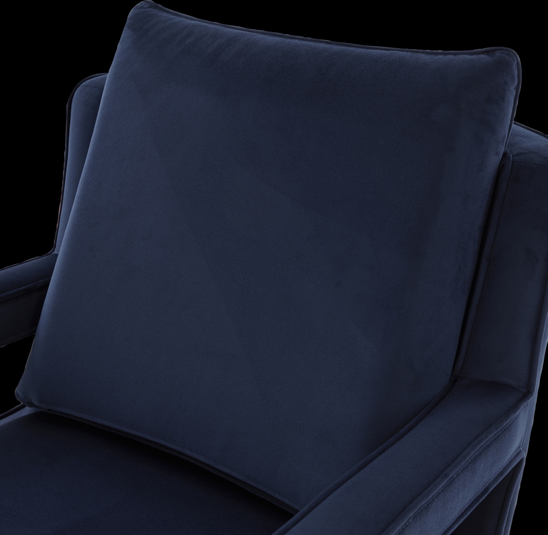 Hinkel Blue Accent Chair - Thumbnail - Image 9