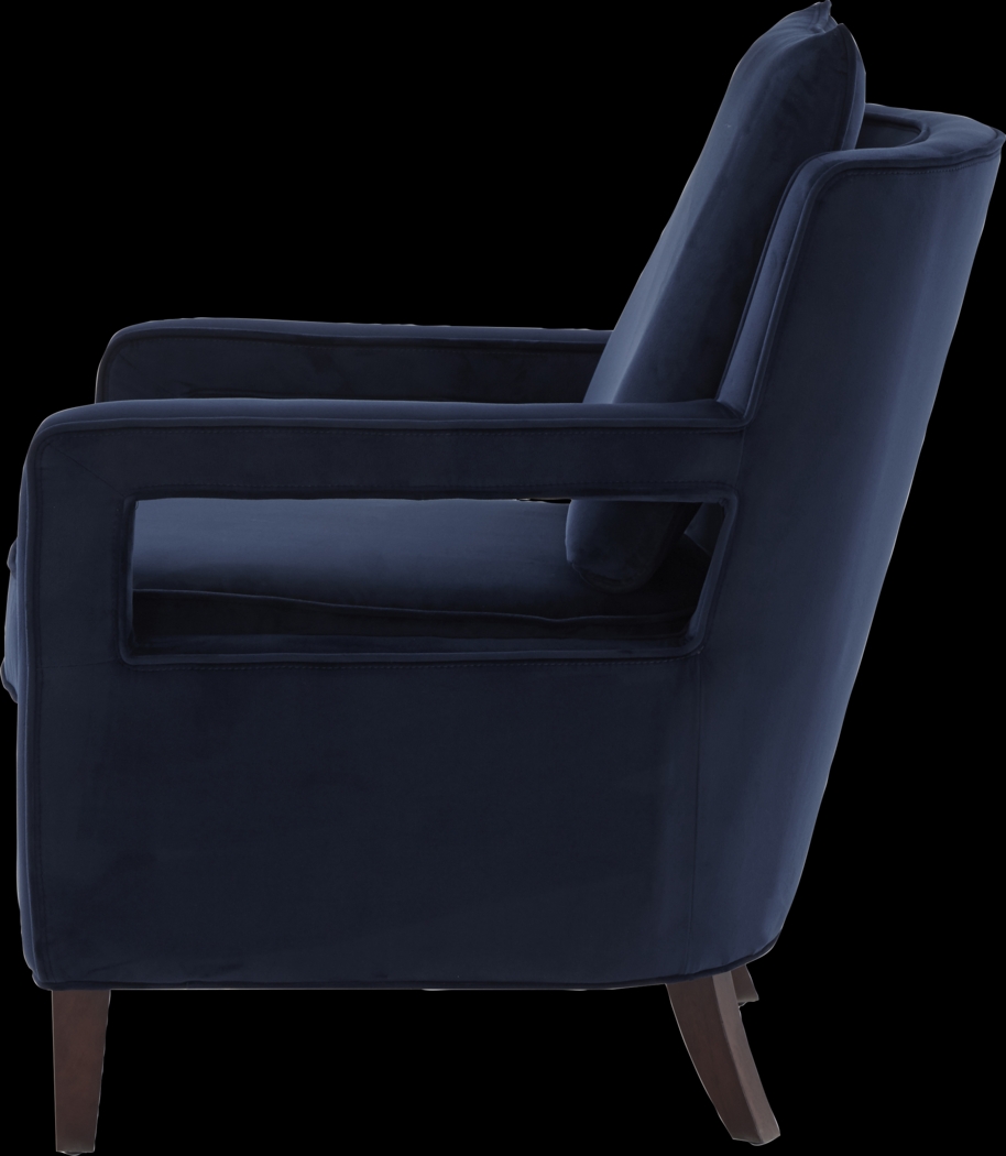 Hinkel Blue Accent Chair - Thumbnail - Image 10