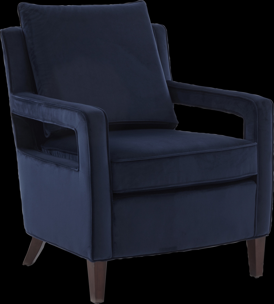 Hinkel Blue Accent Chair - Thumbnail - Image 1