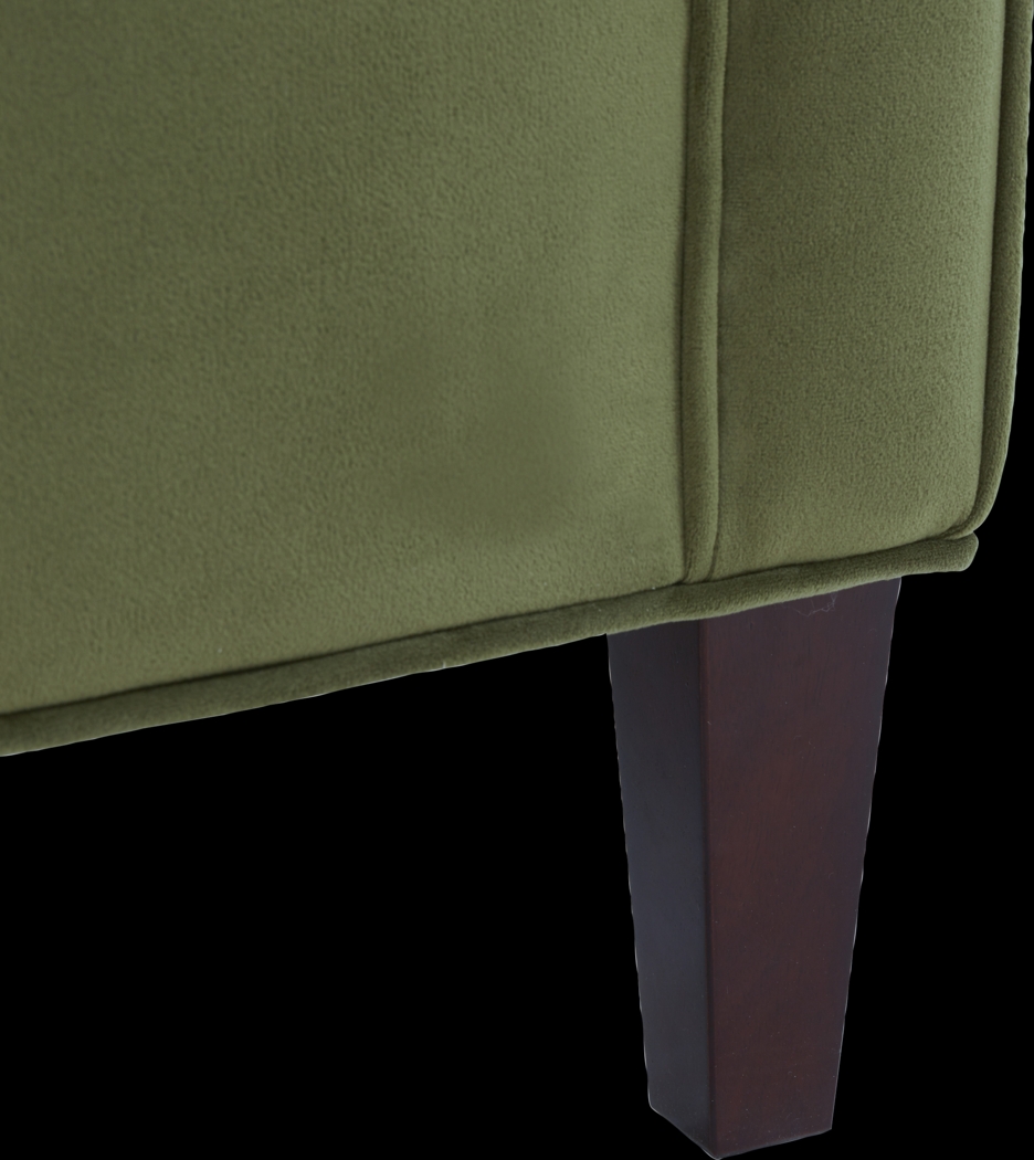 Hinkel Green Accent Chair - Thumbnail - Image 4