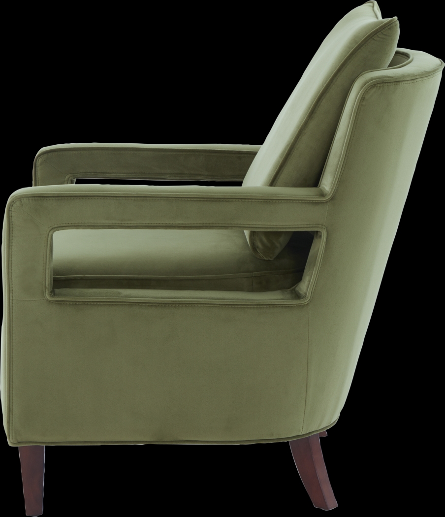 Hinkel Green Accent Chair - Thumbnail - Image 8