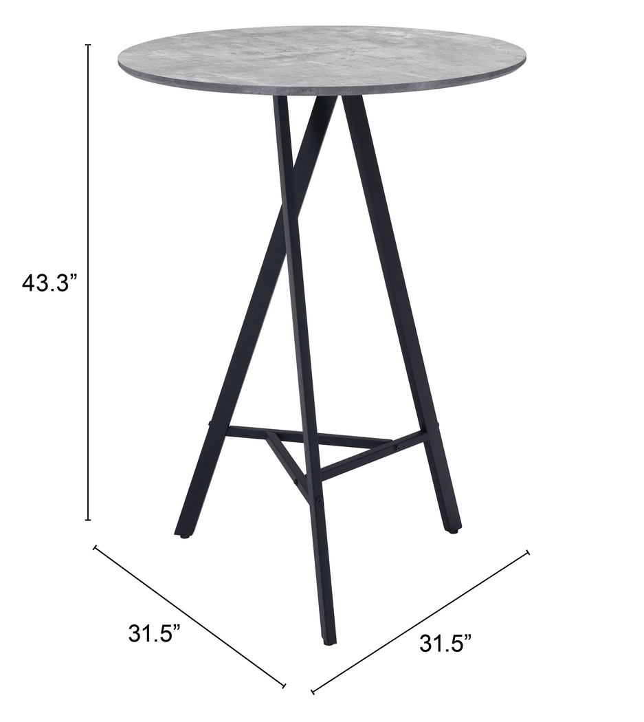 Hinkle Gray Accent Table - Thumbnail - Image 6