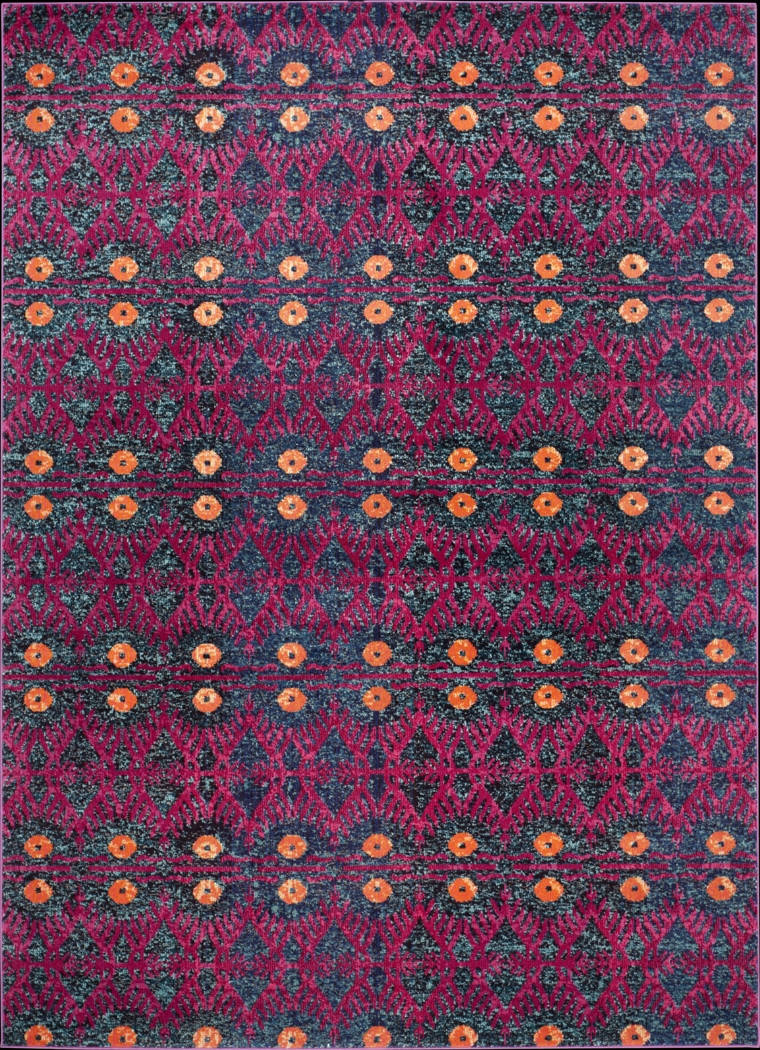 Hiroto Pink 6'7 x 9'2 Rug - Thumbnail - Image 1