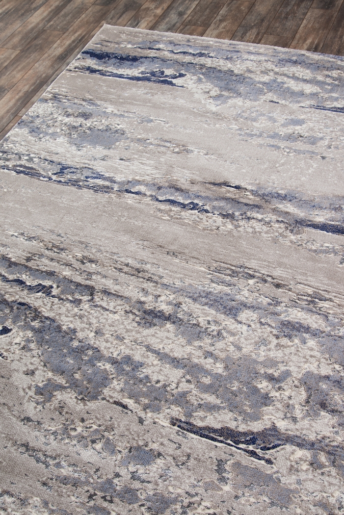 Hobard Blue 5' x 7'6 Rug - Thumbnail - Image 2