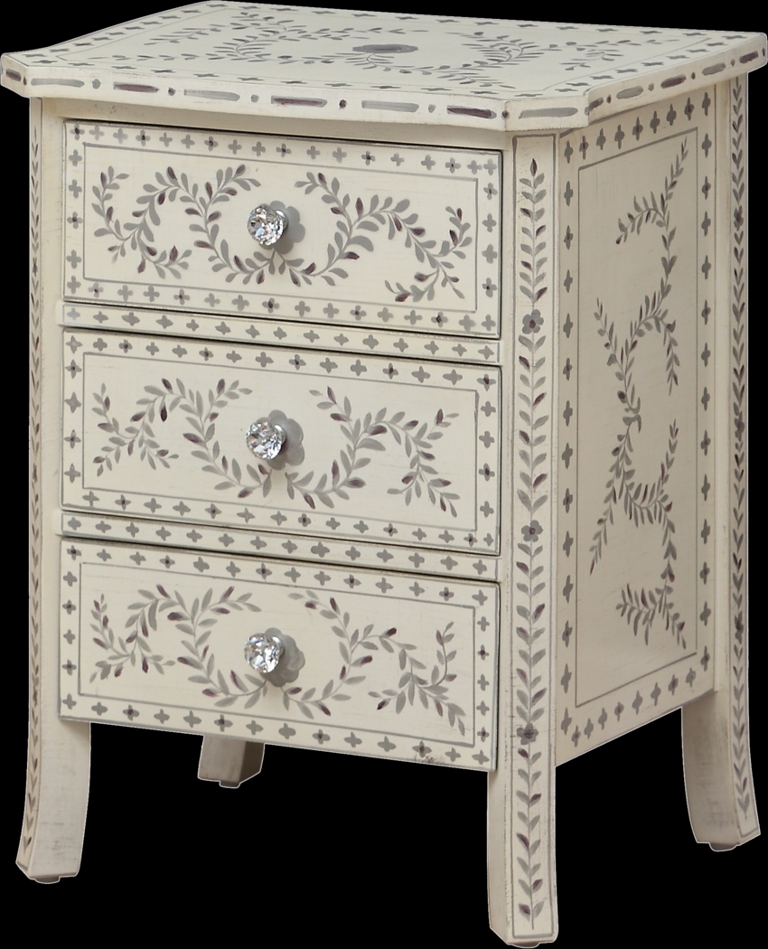 Hobby Hill White Accent Cabinet - Thumbnail - Image 1