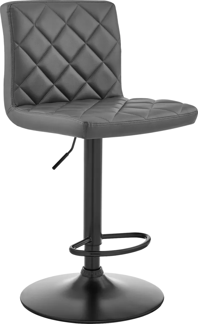 Hobgood Gray Bar Stool - Thumbnail - Image 1