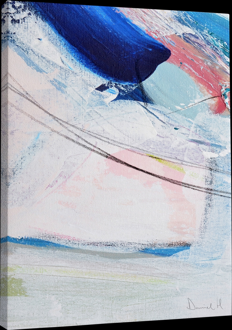 Hoctor Blue Canvas Wall Art - Thumbnail - Image 1