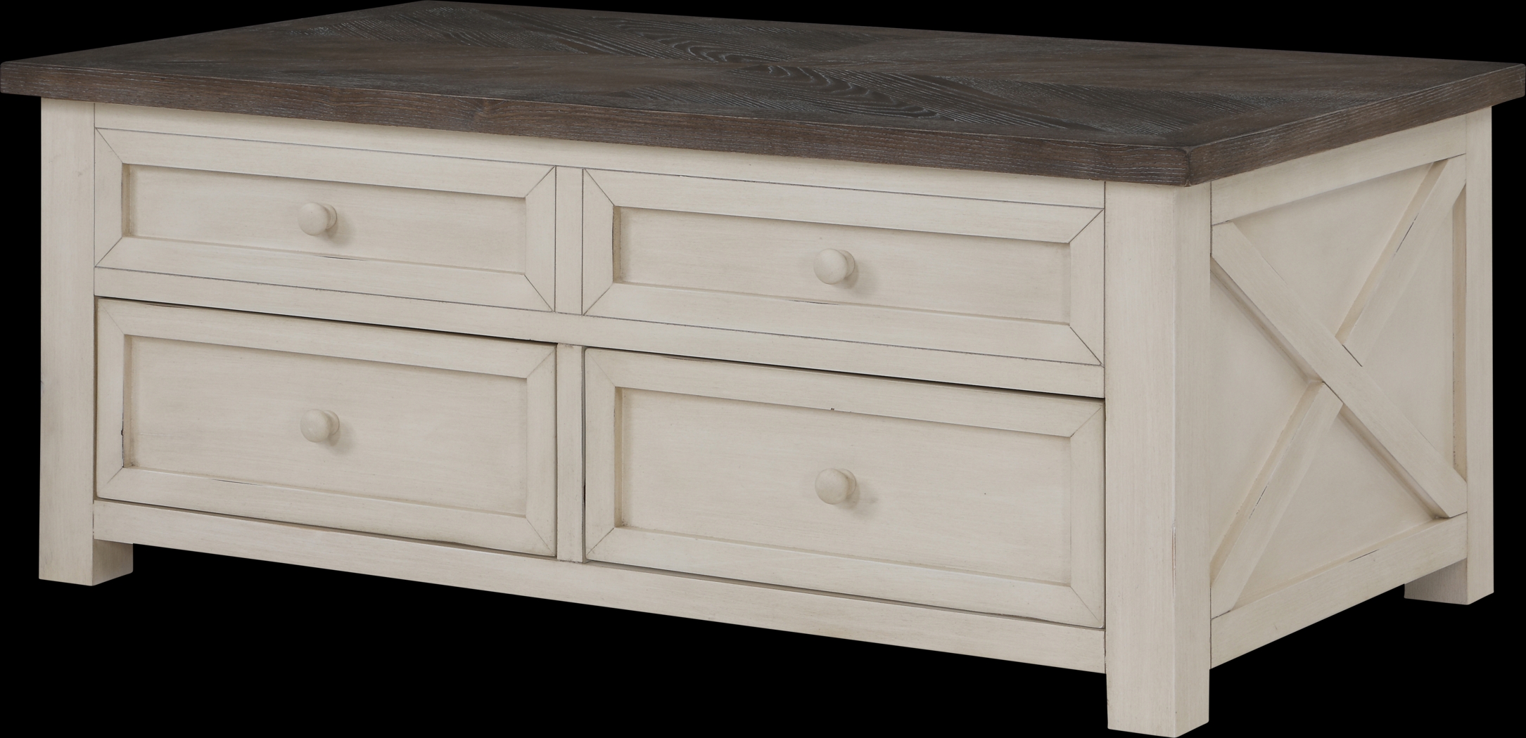 Hoege Cream Lift-Top Cocktail Table - Thumbnail - Image 1