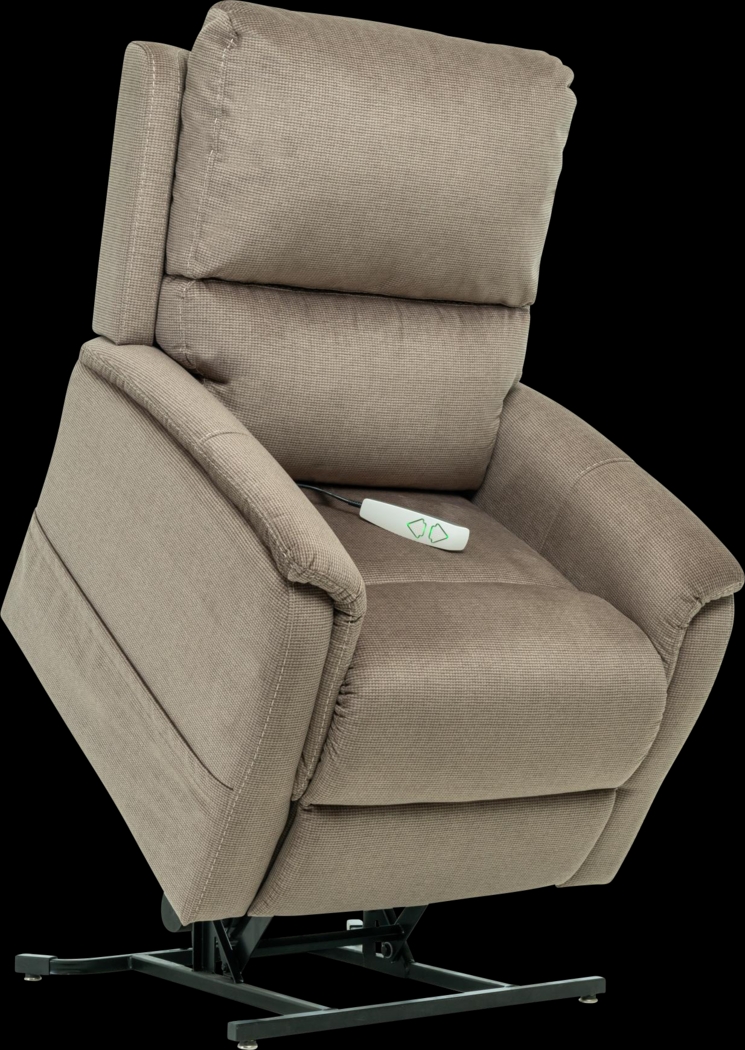 Hogont Beige Power Lift Chair - Thumbnail - Image 2