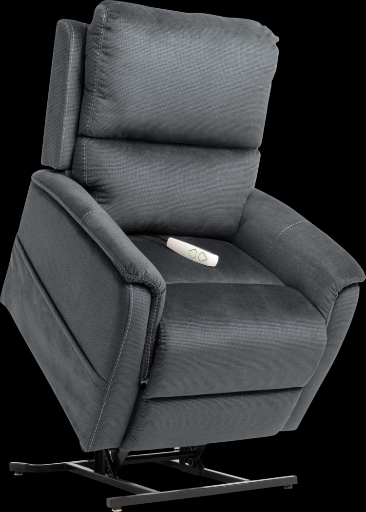 Hogont Pewter Power Lift Chair - Thumbnail - Image 2