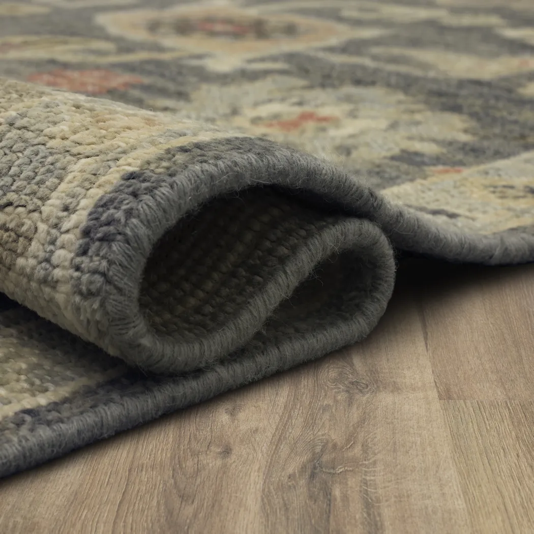 Holbard Gray 8' x 10' Rug - Thumbnail - Image 7