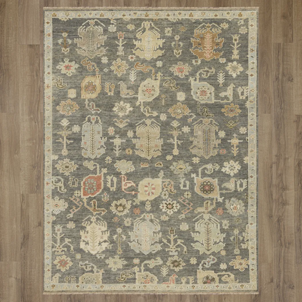 Holbard Gray 8' x 10' Rug - Thumbnail - Image 8