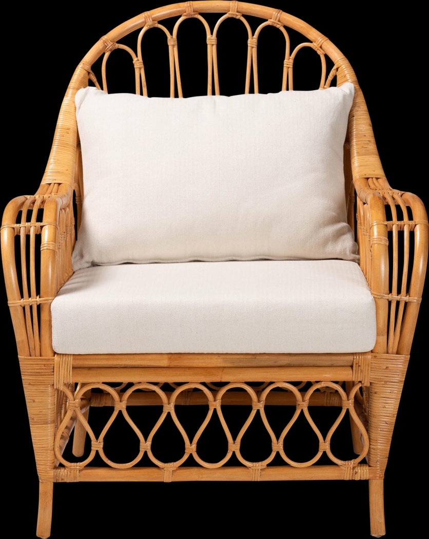 Holbay Brown Accent Chair - Thumbnail - Image 3