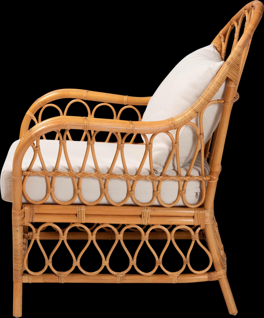 Holbay Brown Accent Chair - Thumbnail - Image 5