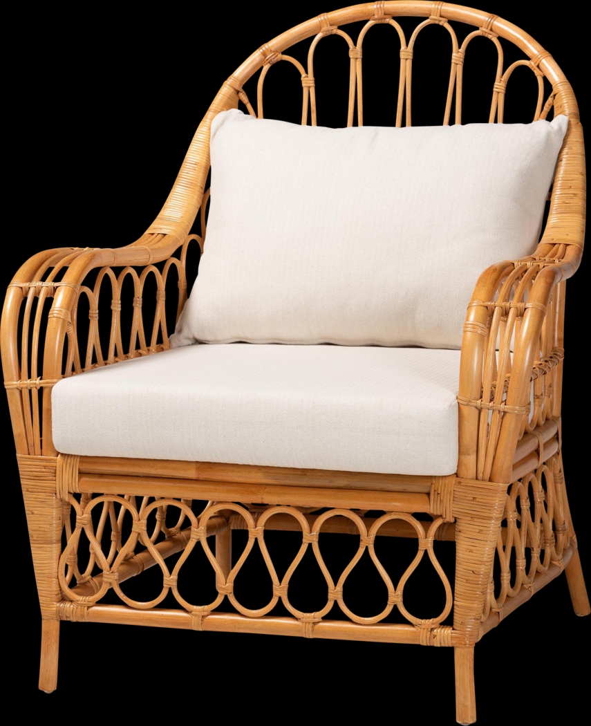 Holbay Brown Accent Chair - Thumbnail - Image 1