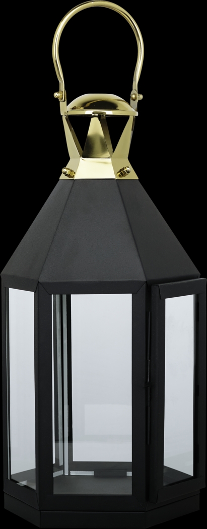 Holbeck Black Medium Indoor/Outdoor Lantern - Thumbnail - Image 3