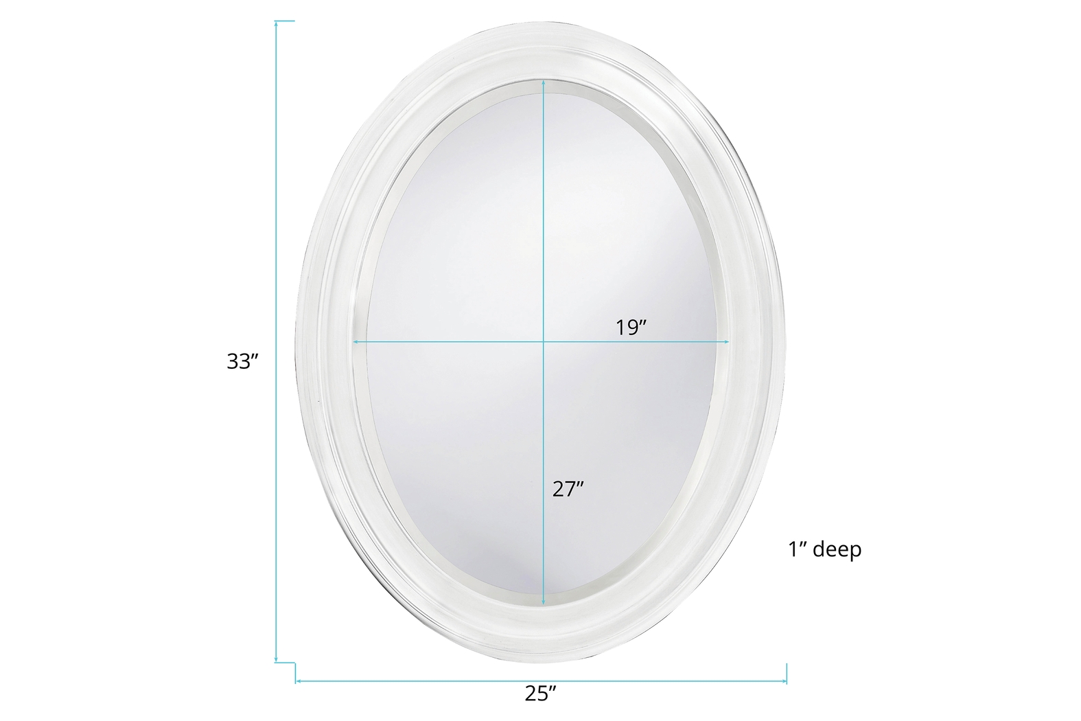 Holbrooke White Mirror - Thumbnail - Image 2