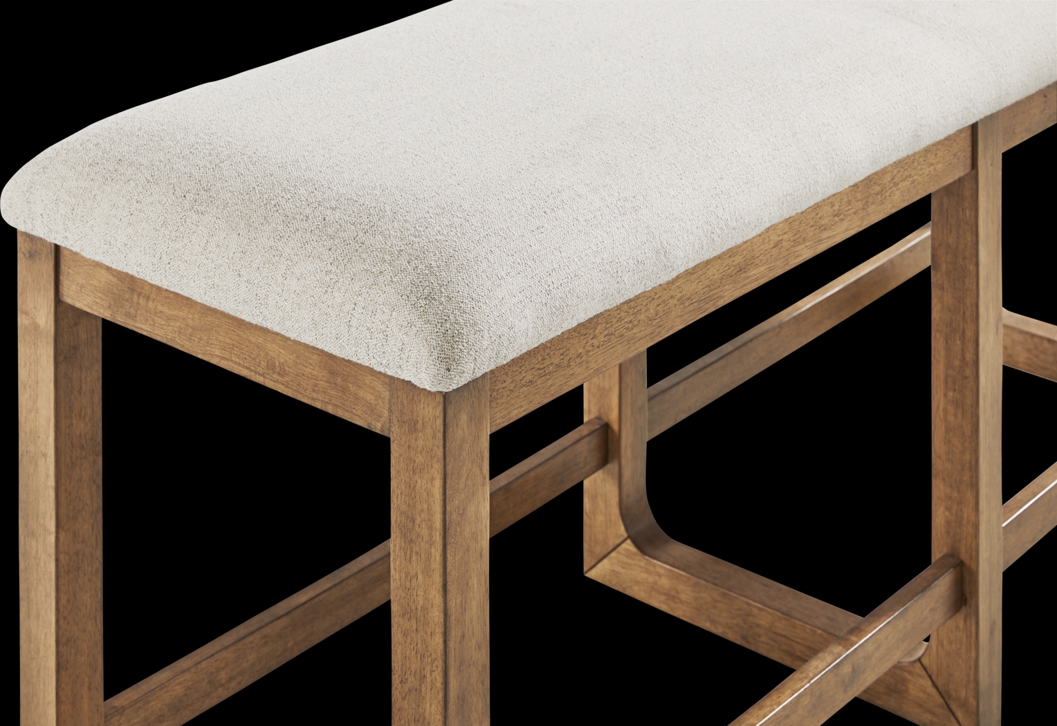 Holden Brown Counter Height Dining Bench - Thumbnail - Image 3