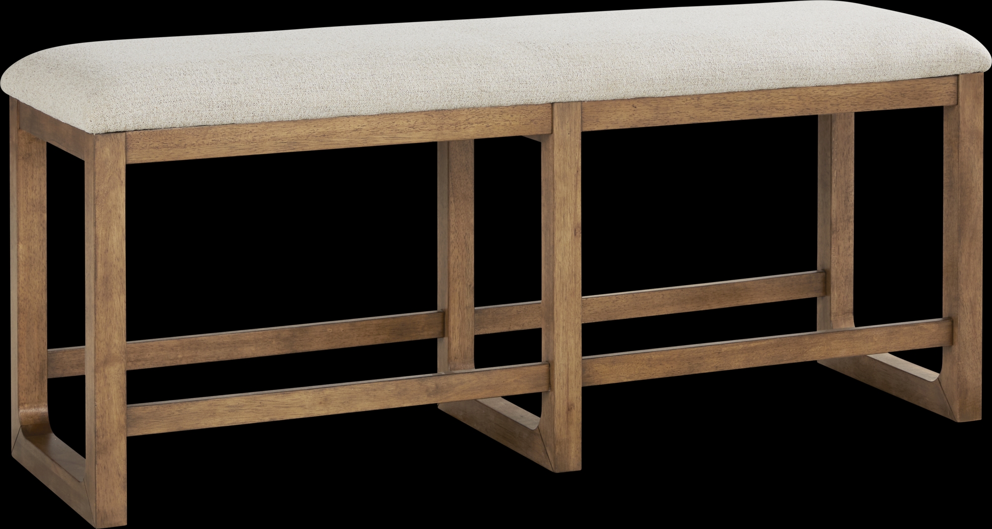 Holden Brown Counter Height Dining Bench - Thumbnail - Image 1