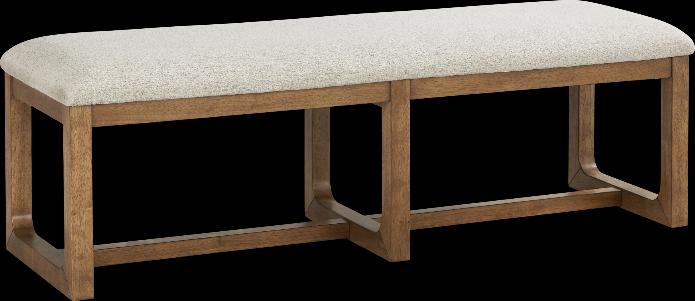 Holden Brown Dining Bench - Thumbnail - Image 1