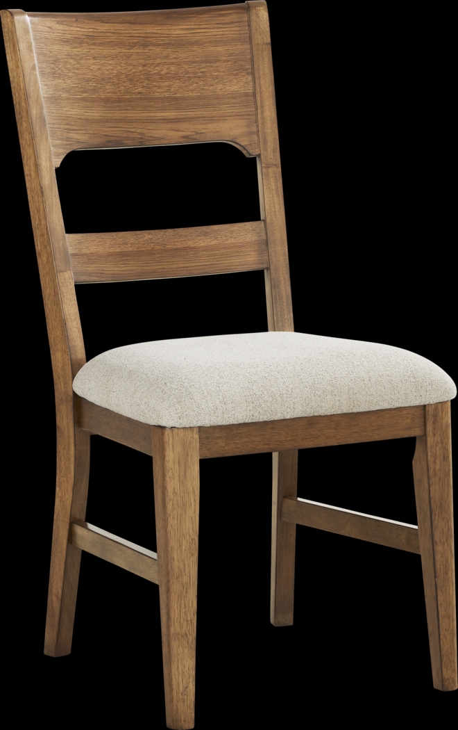 Holden Brown Panel Back Side Chair - Thumbnail - Image 1