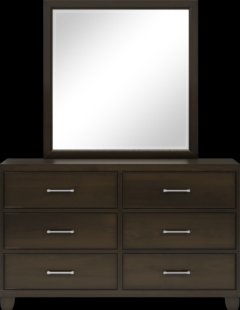 Holden's Ridge Charcoal Dresser & Mirror Set - Thumbnail - Image 1