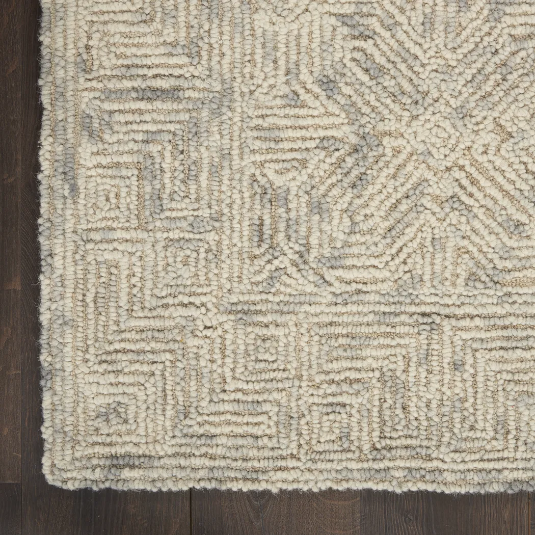 Holford Beige 4'5 x 7'3 Rug - Thumbnail - Image 5
