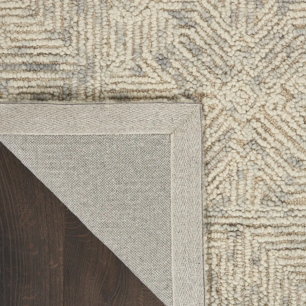 Holford Beige 8'3 x 11'6 Rug - Thumbnail - Image 4