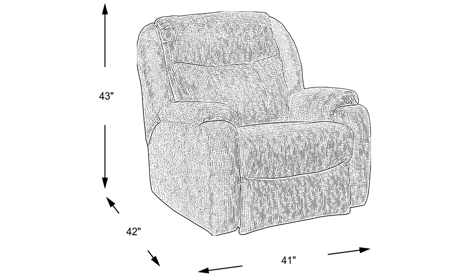 Dimension Image. Please refer to the Dimension Tab on this page for dimension details.