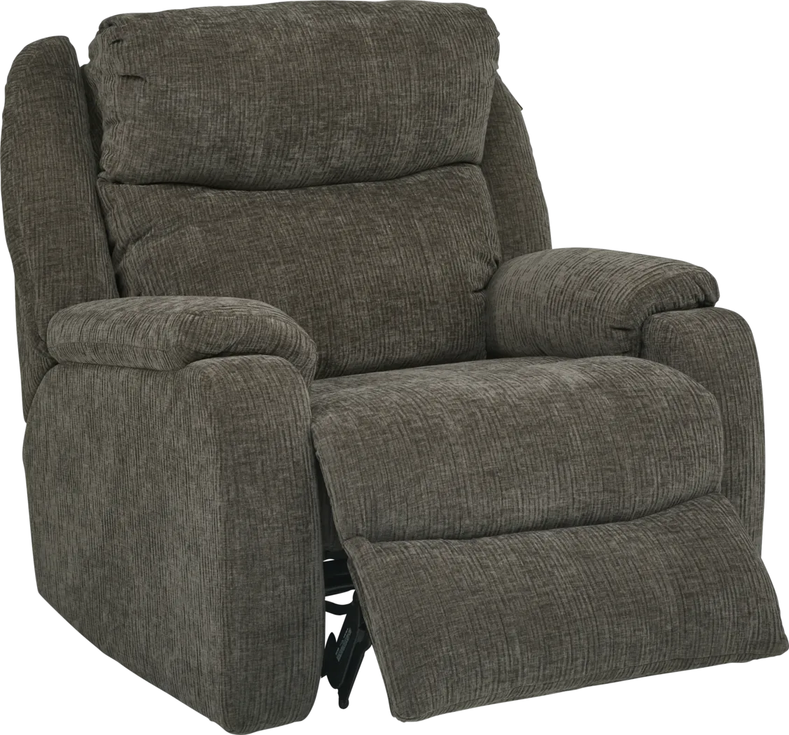 Hollace Gray Triple Power Recliner - Thumbnail - Image 2