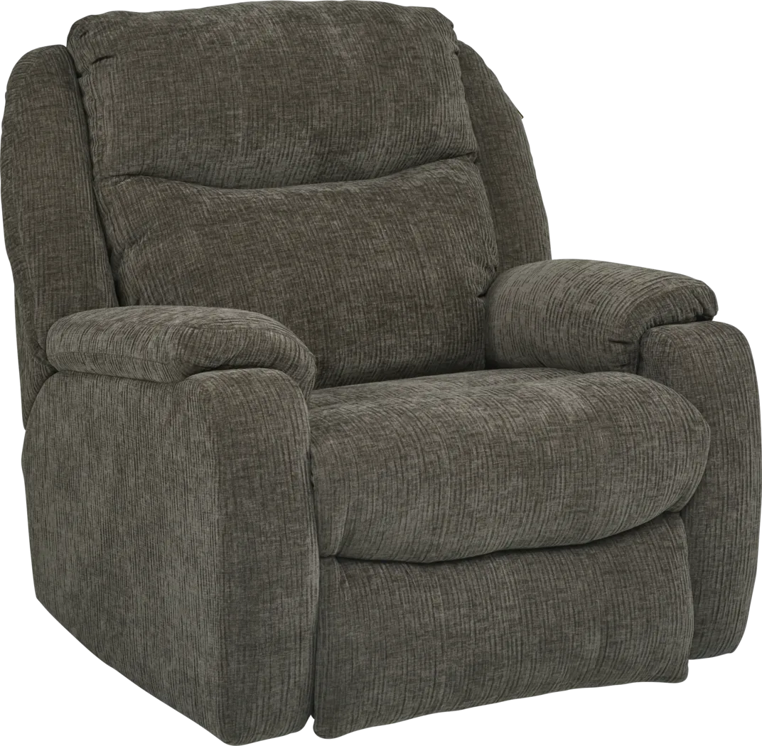 Hollace Gray Triple Power Recliner - Thumbnail - Image 1
