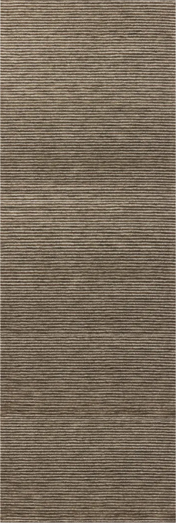 Holladay Mocha 2'6 x 9'9 Runner Rug - Thumbnail - Image 1