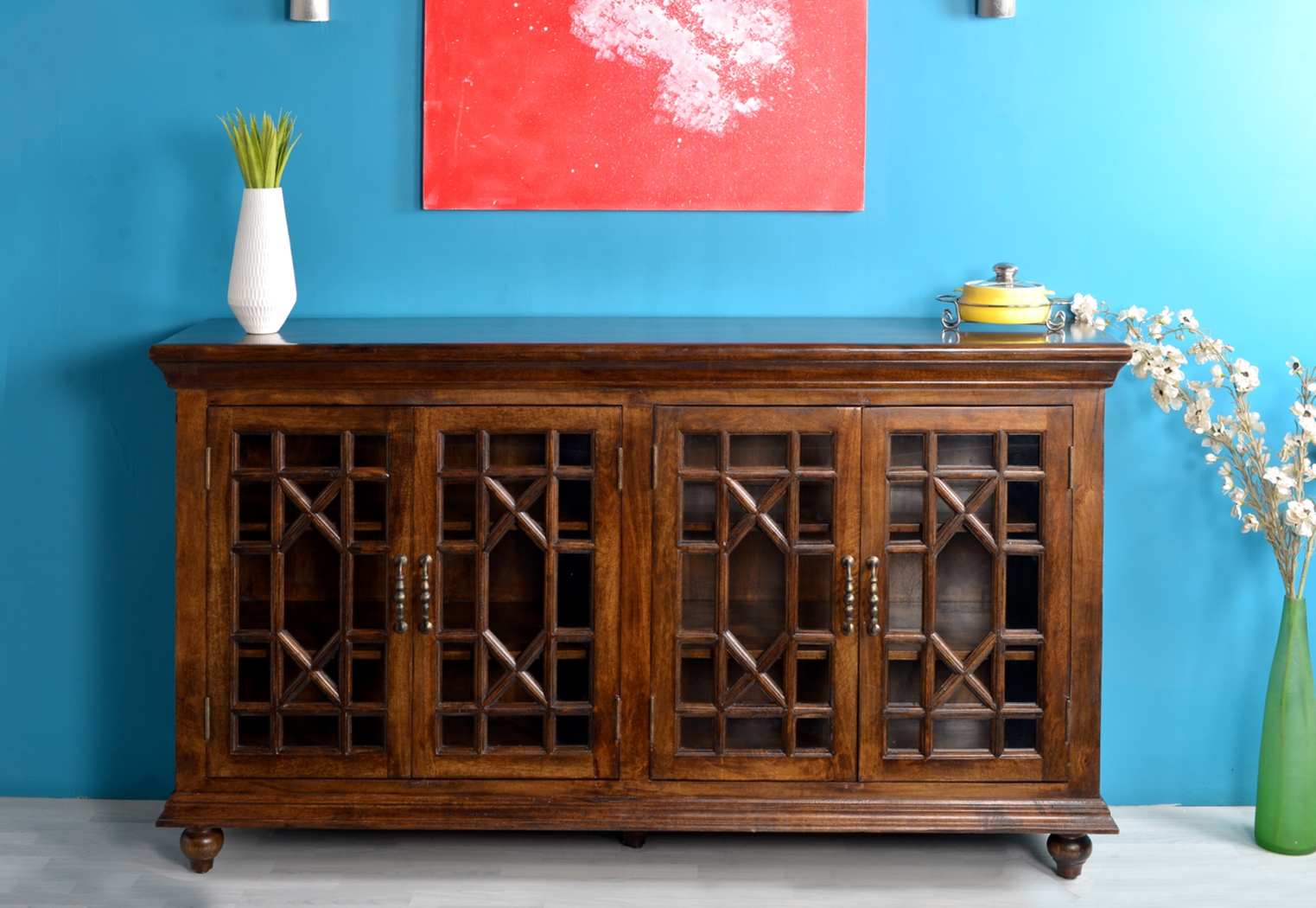 Holliford Brown Credenza - Thumbnail - Image 5