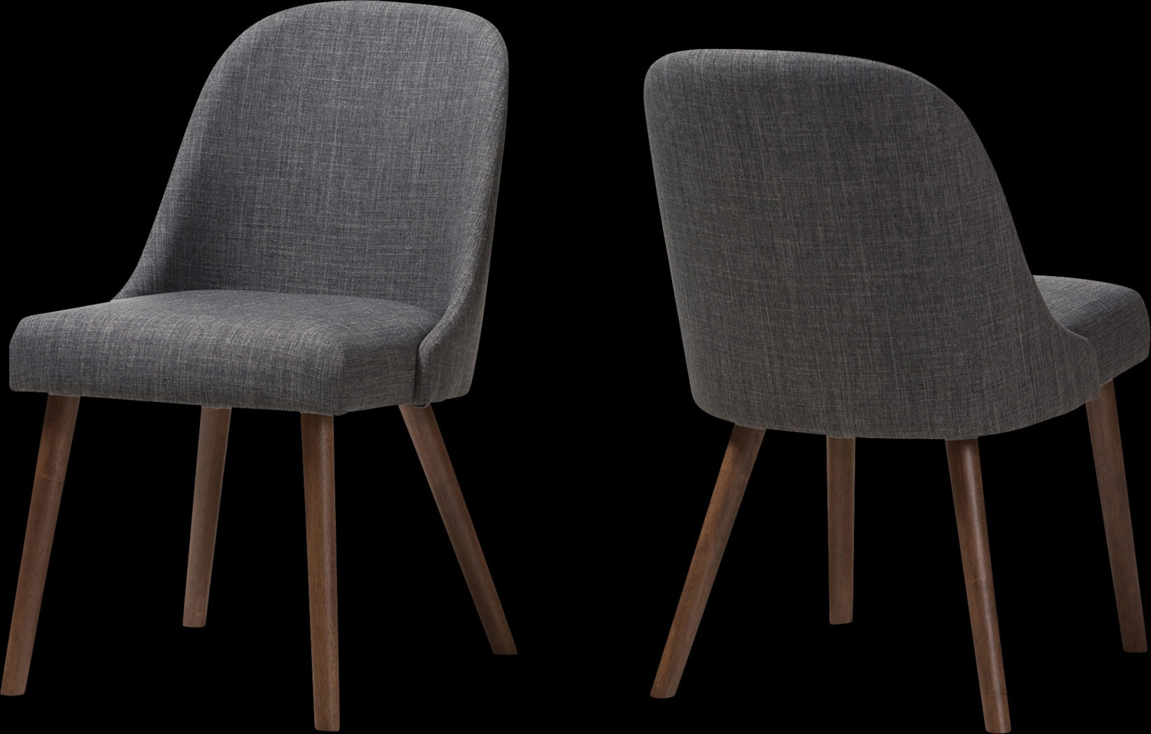 Hollilynn Charcoal Dining Chair - Thumbnail - Image 3