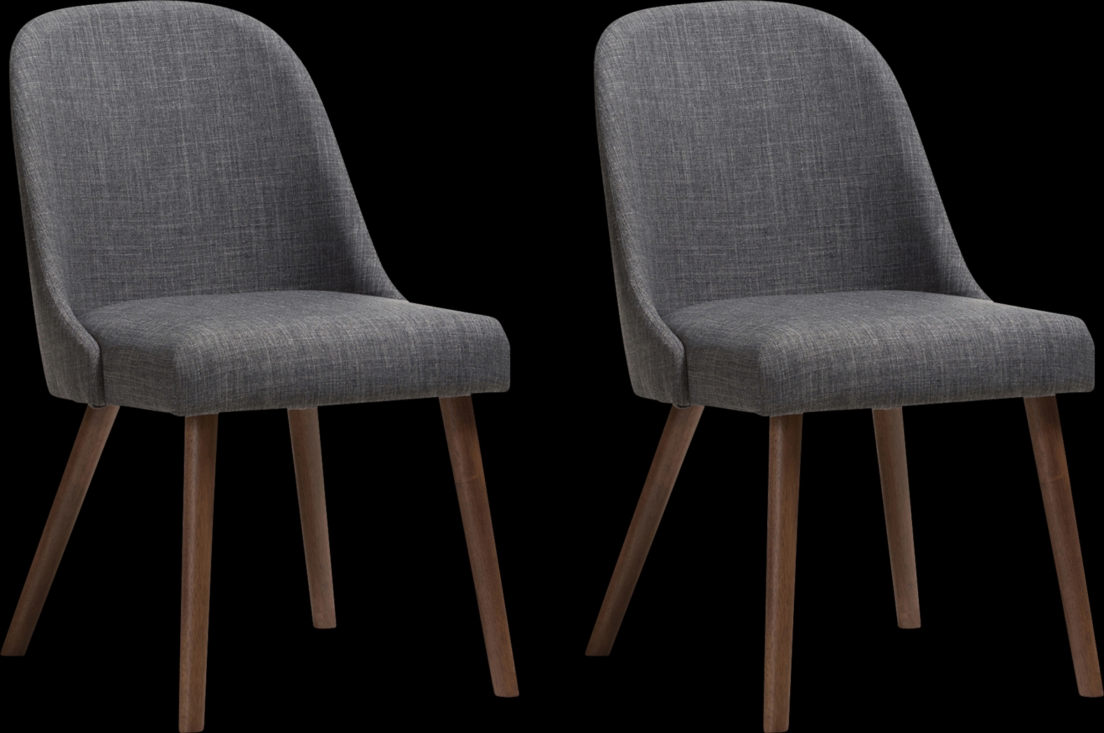 Hollilynn Charcoal Dining Chair - Thumbnail - Image 1