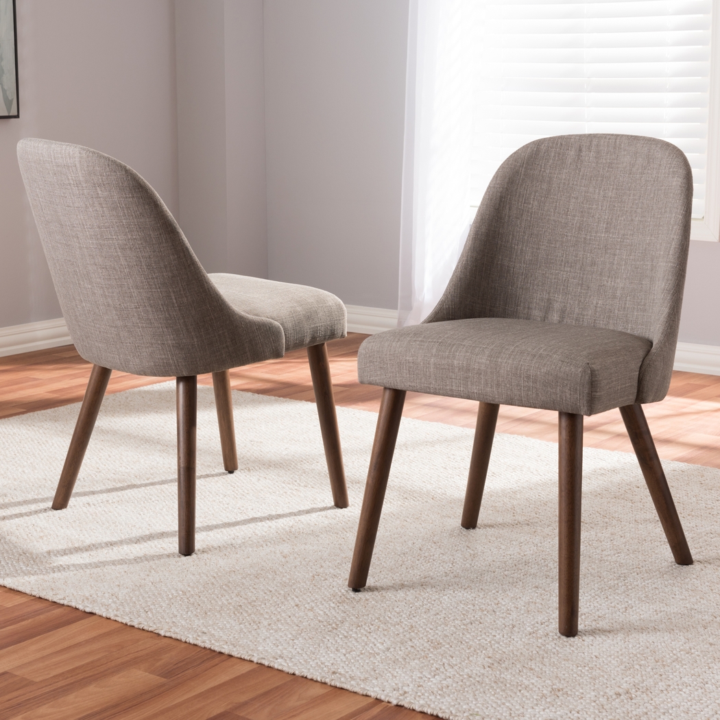 Hollilynn Gray Dining Chair - Thumbnail - Image 2