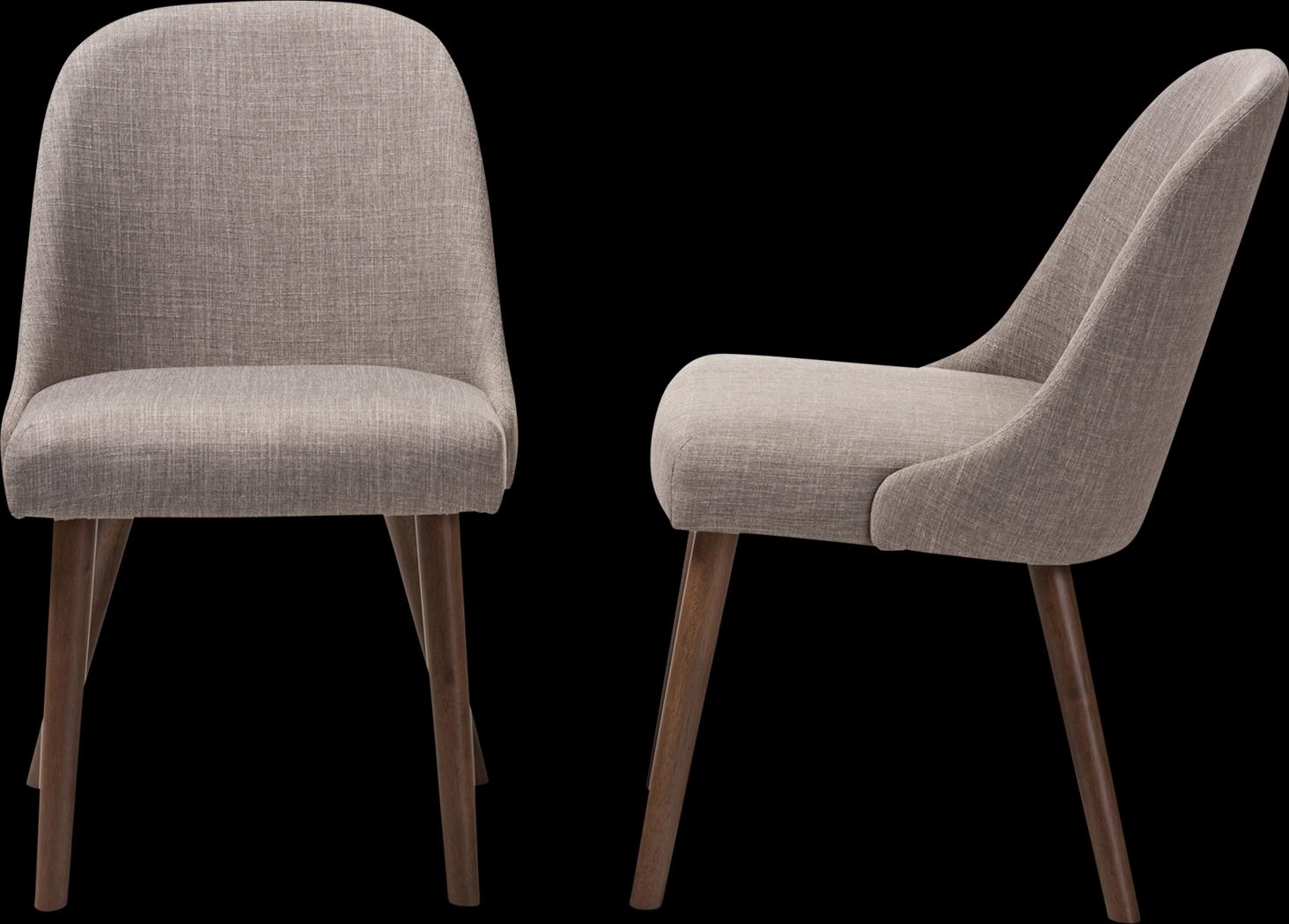 Hollilynn Gray Dining Chair - Thumbnail - Image 4