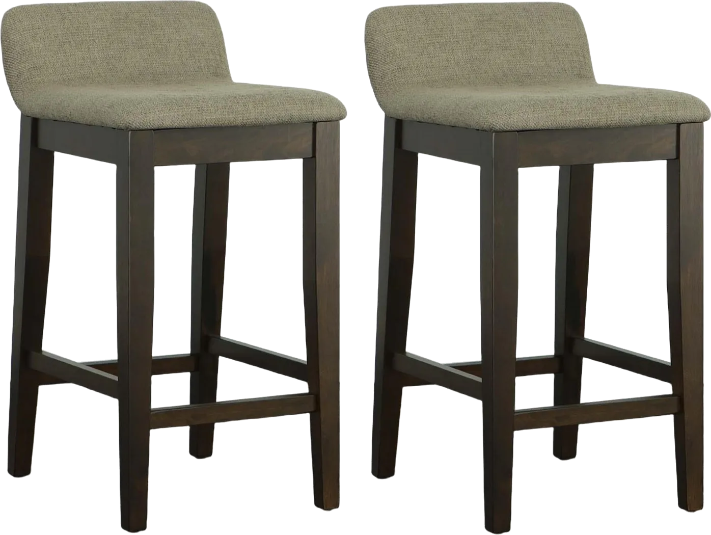 Hollymeade Brown Counter Stool, Set of 2 - Thumbnail - Image 1