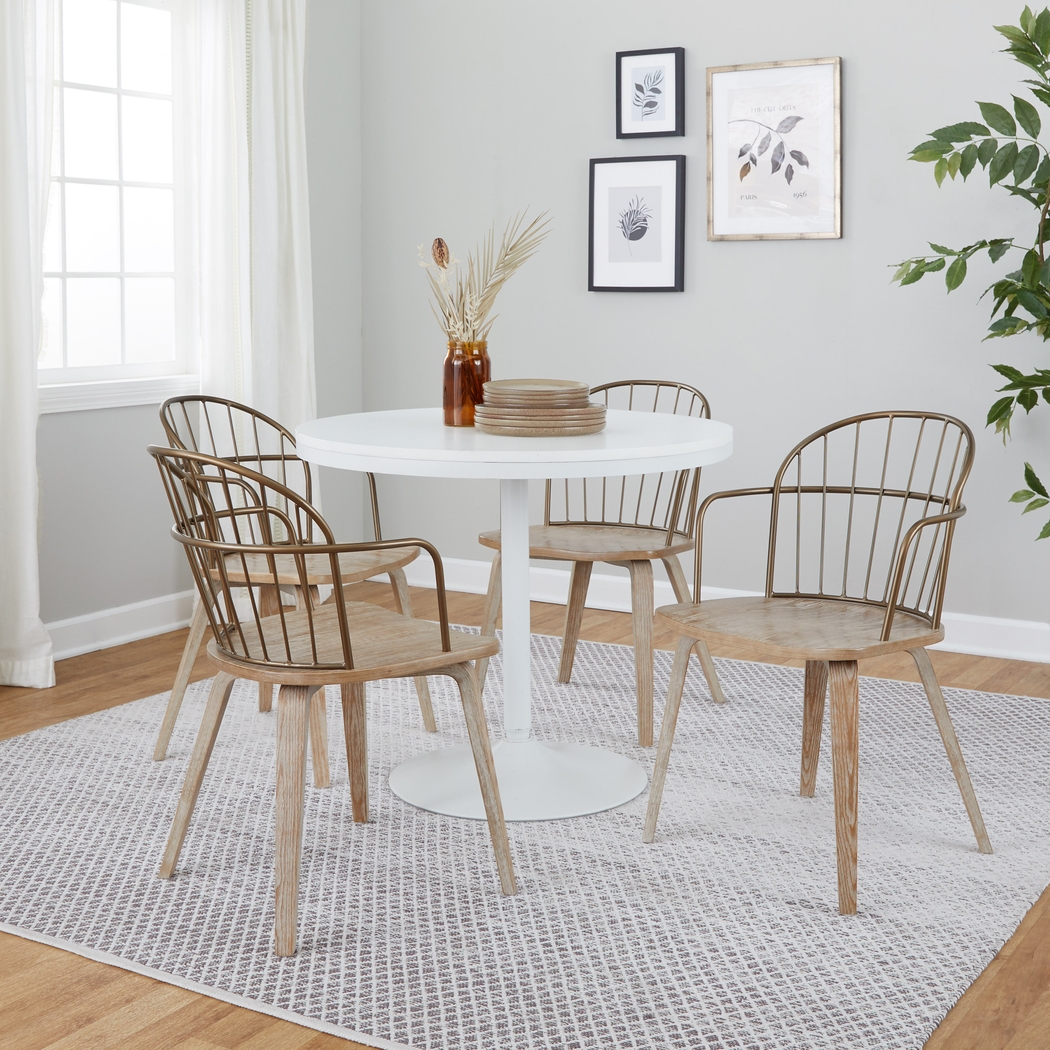 Hollyridge Natural Arm Chair, Set of 2 - Thumbnail - Image 2