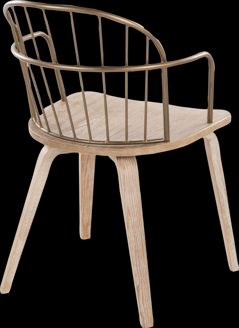 Hollyridge Natural Arm Chair, Set of 2 - Thumbnail - Image 5