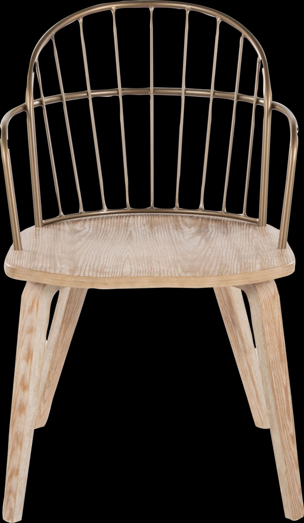 Hollyridge Natural Arm Chair, Set of 2 - Thumbnail - Image 8