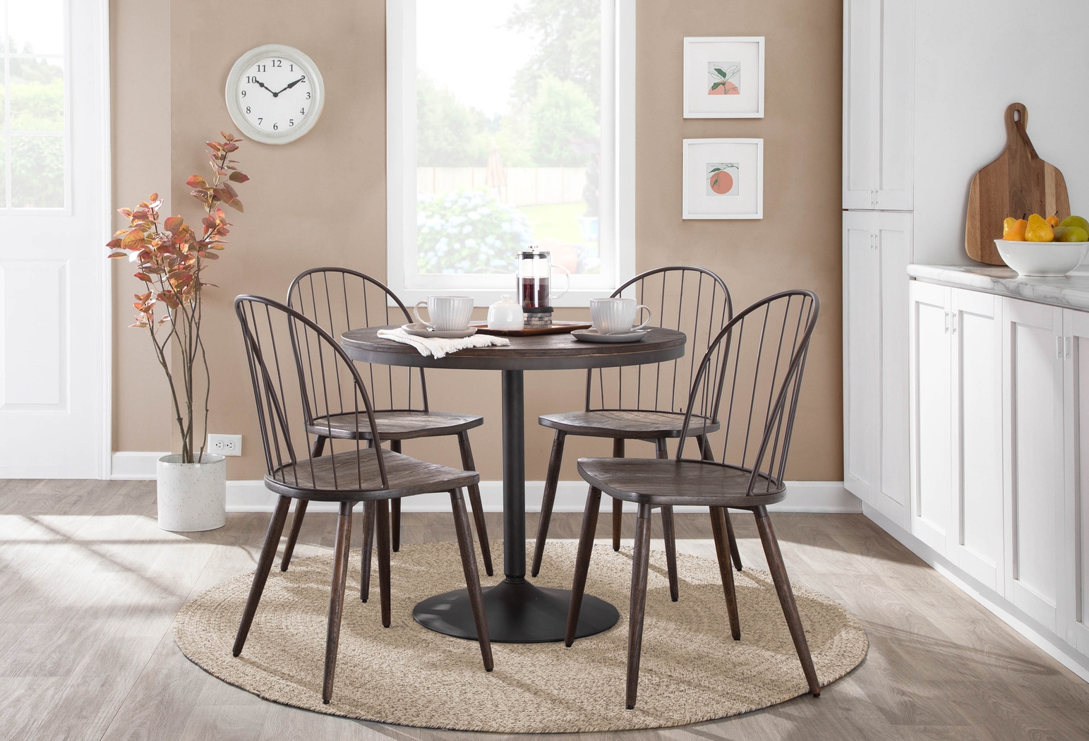 Hollyridge Walnut Side Chair, Set of 2 - Thumbnail - Image 6