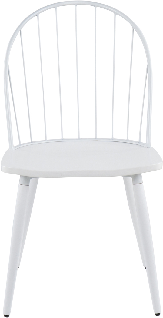 Hollyridge White Side Chair, Set of 2 - Thumbnail - Image 6