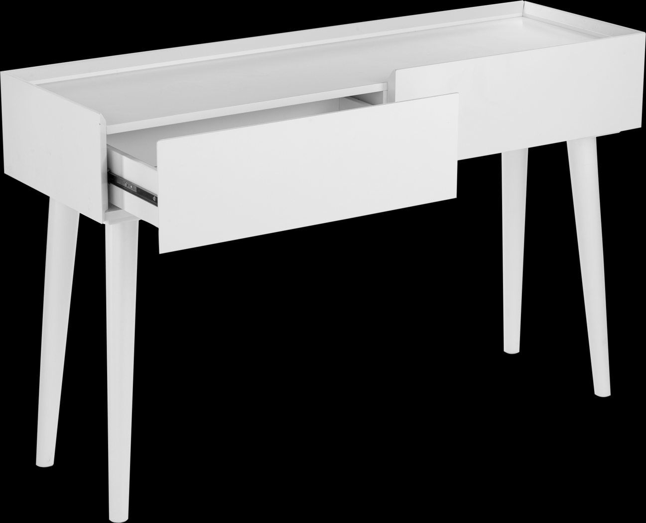Holmeswood White Console Table - Thumbnail - Image 2