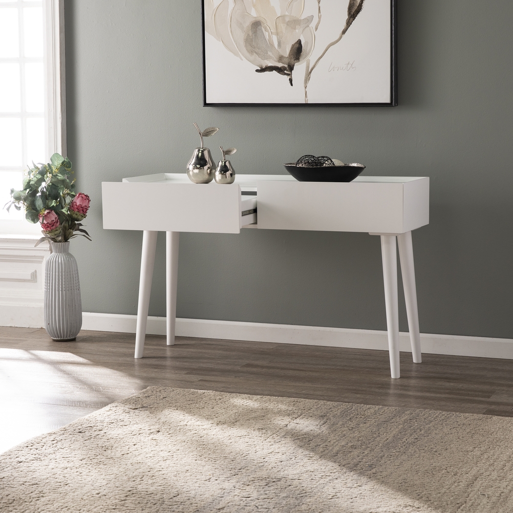Holmeswood White Console Table - Thumbnail - Image 5