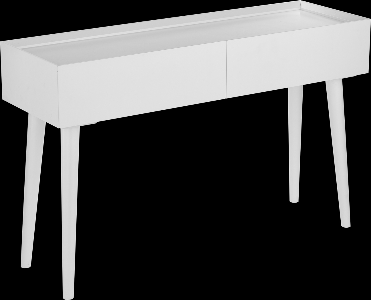 Holmeswood White Console Table - Thumbnail - Image 1
