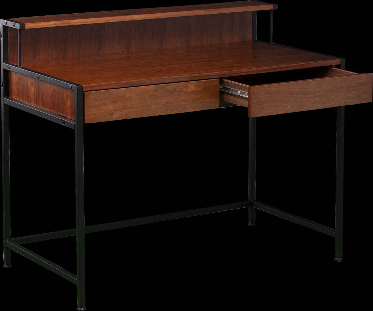 Holry Walnut Desk - Thumbnail - Image 2